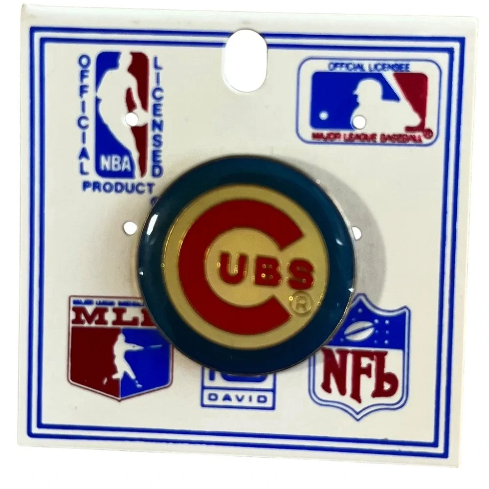 Chicago Cubs MLB Memorabilia Lot Hats Shirts Pins Cards Coin Baseball Collectibl